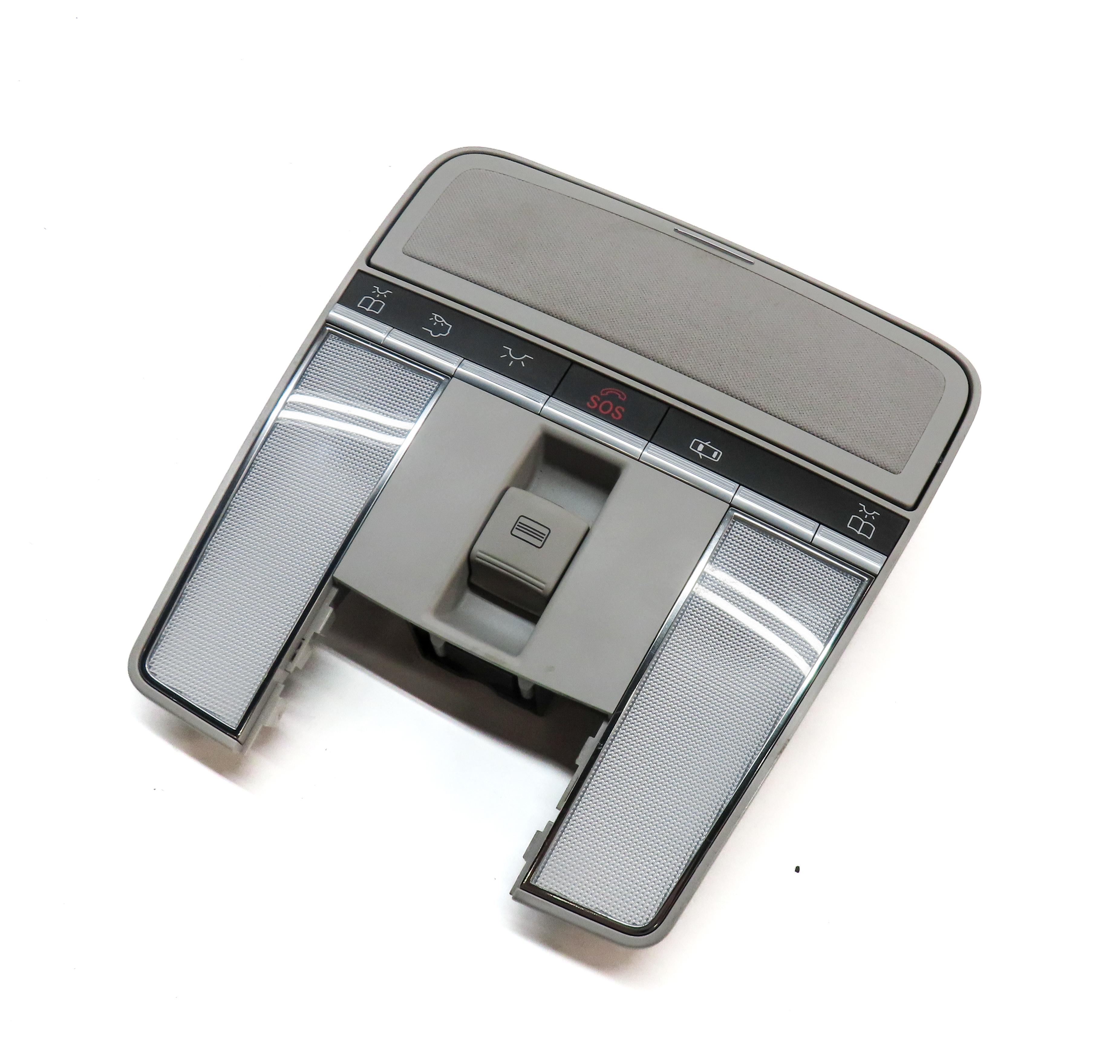 10 MERCEDES S400 W221 FRONT INTERIOR OVERHEAD DOME LIGHT LAMP w/ SUNROOF SWITCH — exact item pictured